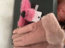 昇南usb充電加熱電手套電動(dòng)車(chē)充電冬季保暖發(fā)熱防寒電暖手套可觸屏女 甜美粉色女5V【USB充電調溫款】三擋調溫 均碼 曬單實(shí)拍圖