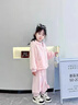 G.DUCKKIDS小黃鴨童裝女童春裝運動(dòng)套裝兒童開(kāi)衫衛衣兩件套女寶寶春秋款衣服 粉色套裝 120 (建議105-115cm 4-5.2周歲) 曬單實(shí)拍圖