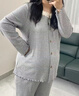月子服春秋季純棉產(chǎn)后5月份哺乳孕婦睡衣產(chǎn)婦喂奶薄款家居服 TF93525套裝 2XL 碼【160 曬單實(shí)拍圖