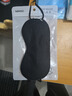 名創(chuàng  )優(yōu)品（MINISO）涼溫兩用掛耳式睡眠眼罩午休睡覺(jué)遮光睡眠緩解疲勞(黑色) 曬單實(shí)拍圖