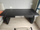 鵬景雅居智能電腦桌家用臺式升降桌學(xué)習書(shū)桌臥室雙人游戲桌電競桌 TL85 旗艦版 桌面排插/深灰桌面+雙屜 180*80cm包安裝/單人使用 曬單實(shí)拍圖