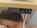 樂(lè )歌（Loctek）電動(dòng)智能升降桌電腦桌站立辦公直播家用居家臥室書(shū)桌小戶(hù)型E2S 【E2S】白腿+原木色桌板 1.2*0.6米桌板|非套裝配件需另購 曬單實(shí)拍圖