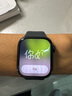 Apple/蘋(píng)果 Watch Series 10 智能手表GPS款42毫米亮黑色鋁金屬表殼黑色運動(dòng)型表帶S/M MX1M3CH/B 曬單實(shí)拍圖