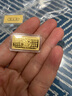贊緣閣黃金金條足金999百福添福添壽收藏投資金生日大壽送禮 黃色 2g 曬單實(shí)拍圖