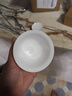 一品工坊潮州工夫茶具骨瓷蓋碗單個(gè)高檔薄胎三才泡茶碗大號不燙手陶瓷蓋碗 婉儀蓋碗-中號 曬單實(shí)拍圖