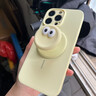 英凱倫（yingkailun）適用iPhone16promax手機(jī)殼相機(jī)按鍵全包防摔蘋果16pro保護(hù)殼可愛大眼磁吸支架無線充蘋果16保護(hù)套 【櫻花粉-精孔液態(tài)細(xì)磁】（櫻花粉大眼膚感支架） iPhon 曬單實(shí)拍圖