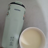 皆米（GUESMI）豆?jié){杯迷你便攜小型迷你豆?jié){機全自動免煮2025新款靜音破壁機1-2人熱牛奶杯家用多功能一體單人 清新綠 0.35L 【9H預(yù)約/干豆直打】 曬單實拍圖