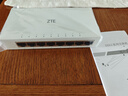 中興（ZTE）8口千兆以太網(wǎng)交換機(jī) 企業(yè)級(jí)交換器 監(jiān)控網(wǎng)絡(luò)網(wǎng)線分線器 分流器 金屬機(jī)身 ZXSLC LGMA008 曬單實(shí)拍圖