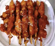 華都食品 骨肉相連 2斤/袋/25串 雞腿肉串雞脆骨串空氣炸鍋食材燒烤 曬單實(shí)拍圖