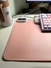 南桑維奇高端品質(zhì)加熱桌墊純色加厚暖桌墊鼠標墊大號學(xué)習辦公室桌面發(fā)熱墊 特大號-分區加熱【90*36cm-藕粉】 曬單實(shí)拍圖
