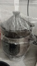 美的（Midea）快燉電燉鍋電砂鍋 陶瓷全自動(dòng)450W雙環(huán)火智能燉湯盅煲湯紫砂鍋煮粥7L電熱鍋一體多功能鍋 DGE65J56 曬單實(shí)拍圖