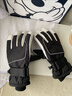 十竹騎行手套男冬季加厚保暖防風(fēng)觸屏防滑東北電動(dòng)摩托車(chē)羽絨棉手套女 黑色-男款【加厚款】防滑觸屏 曬單實(shí)拍圖