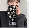 博沃尼克圍脖冬季女韓版百變掛耳防風(fēng)寒面罩保暖護頸脖套百搭圍巾加厚口罩 曬單實(shí)拍圖