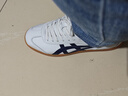 Onitsuka Tiger鬼塚虎復古德訓鞋耐磨平底男女鞋休閑板鞋百搭 TOKUTEN 淺灰色/深藍色 42.5 曬單實(shí)拍圖