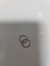 S999純銀養耳洞銀耳圈素圈耳環(huán)圈圈圓圈耳釘睡覺(jué)不用摘小耳扣耳飾 光面款7mm+9mm+11mm【三對裝】 曬單實(shí)拍圖