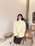 雪中飛多巴胺羽絨服女士冬季高充絨防寒服防風(fēng)保暖羽絨衣抽繩圓領(lǐng)外套 曬單實(shí)拍圖