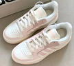 adidas ENTRAP美式校園風(fēng)運動(dòng)板鞋男女少年感復古籃球鞋阿迪達斯 白色/粉色   36 曬單實(shí)拍圖