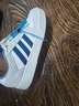 阿迪達(dá)斯 （adidas）官方網(wǎng)男鞋 2025秋季新款運(yùn)動鞋潮流時尚耐磨休閑鞋低幫板鞋子男 經(jīng)典款板鞋/白藍(lán)棕/正品保障 43 曬單實拍圖