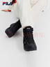 FILA 斐樂(lè )官方男鞋復古運動(dòng)鞋2025冬季新款中幫加絨休閑鞋 黑-BK 42.5 曬單實(shí)拍圖