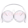 索尼（SONY） MDR-ZX110AP 耳機頭戴式重低音手機電腦游戲有線(xiàn)耳機學(xué)生上網(wǎng)課學(xué)習辦公耳麥 白色 曬單實(shí)拍圖
