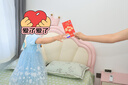 mlgt kids童裝女童愛(ài)莎公主裙2025夏季禮服女孩連衣裙兒童網(wǎng)紗裙子 藍(lán)色連衣裙+皇冠+魔法棒 110 （建議100-108cm3-4周歲左右 曬單實(shí)拍圖