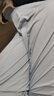 蕉下（beneunder）防曬褲闊腿褲女夏季寬松直筒顯瘦休閑褲子女士 霧海灰 L 曬單實(shí)拍圖