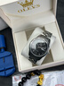 歐利時(shí)（OLEVS）瑞士認證品牌手表男士機械表全自動(dòng)十大名表進(jìn)口機芯生日禮物男表 銀黑鋼帶/進(jìn)口機芯/禮盒包裝 曬單實(shí)拍圖