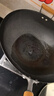 蘇泊爾有鈦鐵不粘 無涂層炒鍋36cm錘紋鐵鍋燃?xì)怆姶艩t炒菜鍋EC36AYT02 曬單實拍圖