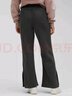 lululemon丨Fleece 女士拉絨褲腳側開(kāi)口高腰長(cháng)褲 LW5GV5S 石墨灰 S 曬單實(shí)拍圖