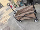 CAMEL戶(hù)外露營(yíng)營(yíng)地車(chē)買(mǎi)菜車(chē)溜娃車(chē)遛狗車(chē)便攜折疊推車(chē)拖車(chē)擺攤手拉車(chē)  曬單實(shí)拍圖