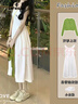 樂(lè )芬蘭（LeFenLan）連衣裙2025夏季新款女裝森系溫柔風(fēng)披肩套裝收腰顯瘦吊帶裙子衣服 開(kāi)衫+吊帶裙 L 曬單實(shí)拍圖