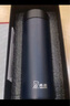 希諾保溫杯男士高檔泡茶杯子教師節(jié)禮物老師實(shí)用XN-9606深灰色 480mL 曬單實(shí)拍圖