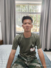 龍偉聯(lián)合短袖體能服訓練服套裝男速干軍訓半袖體訓服夏季軍迷運動(dòng)T恤正品 曬單實(shí)拍圖