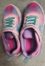 Skechers斯凱奇童鞋女童運動(dòng)鞋閃燈鞋開(kāi)關(guān)魔術(shù)貼兒童休閑公主鞋302315L 粉紅色/多彩色/PKMT 33 曬單實(shí)拍圖