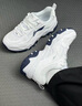 李寧紅糖丨運動(dòng)鞋男鞋透氣復古老爹鞋減震百搭厚底增高情侶休閑鞋 【25年新款】白色/銀色(127款)-3 43 曬單實(shí)拍圖