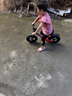 永久兒童平衡車1-3-6歲寶寶滑步車滑行車無腳踏男孩生日禮物12寸藍色 曬單實拍圖