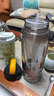 富光大容量塑料水杯子運(yùn)動水壺吸管杯學(xué)生便攜太空杯夏2000ML黑 曬單實(shí)拍圖