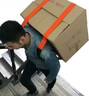安俊晟搬冰箱上下樓神器重物搬運帶搬家背帶繩單人背洗衣機家具省力工具 單人2條(黑色)加厚款(5米左右) 曬單實(shí)拍圖