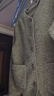 優(yōu)衣庫女裝仿羊羔絨搖粒絨圓領(lǐng)開(kāi)衫/千金風(fēng)外套472938 30 淺米色 M /160/84A 曬單實(shí)拍圖
