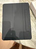 京東京造iPad Air 13英寸二代保護套2025款2代 智能磁吸雙面夾保護殼2024通用蘋(píng)果平板電腦休眠搭扣款 黑色 曬單實(shí)拍圖