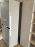美的（Midea）首創(chuàng  )45cm超薄嵌入餐邊柜家用客廳冰箱左餐右廚大容量底部散熱十字四開(kāi)門(mén)國家補貼BCD-427WUSGPZM 曬單實(shí)拍圖