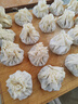 內蒙呼市燒麥皮手桿面皮生燒麥皮正宗周薄皮燒麥胚皮 1500克 約120張 曬單實(shí)拍圖