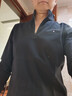 Navigare意大利小帆船男士抑菌半開(kāi)領(lǐng)T恤內搭長(cháng)袖上衣1335044512 黑 L/50 曬單實(shí)拍圖