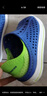 Skechers斯凱奇童鞋男童夏季透氣一腳套網(wǎng)速休閑涼鞋洞洞鞋91995L 曬單實(shí)拍圖