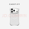 CASETIFY 純色波漾手機(jī)殼 MagSafe兼容 硅膠手機(jī)殼 適用于蘋果iPhone17/16/15 Air/Plus/Pro/Max手機(jī)保護(hù)殼 白色Magsafe iPhone 16 Pro M 曬單實(shí)拍圖