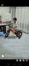 飛鴿兒童自行車3-6-10-12歲帶輔助輪小孩兒童折疊自行車腳踏單車 紅色 一體輪 避震前叉 后座版 16寸【適合105-135厘米】 曬單實(shí)拍圖