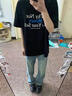 馬克華菲牛仔褲男士夏季新款潮牌男裝寬松直筒美式復古闊腿長(cháng)褲子男 MA15DMADN431藍色 31 曬單實(shí)拍圖