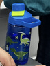 象普（SHINPUR）兒童直飲杯便攜透明水壺學(xué)生上學(xué)水杯侏羅紀恐龍 曬單實(shí)拍圖