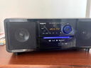 UKYK德國柏林之聲新款桌面臺式一體DVD/CD機組合藍牙音響臥室客廳收音機音箱家庭ktv高音質(zhì)家用k歌音響 PA350升級款+無(wú)線(xiàn)話(huà)筒套裝+K歌盒子 曬單實(shí)拍圖