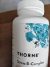 THORNE復(fù)合維生素b族悅恩提高代謝減肥活性煙酰胺b3/5/7/12緩解壓力B107 【1瓶裝】 曬單實拍圖
